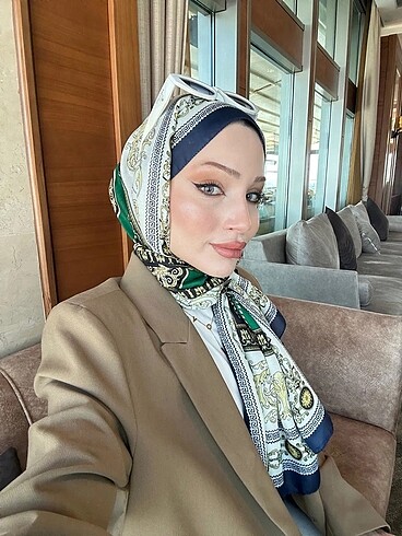 Versace desen Vual ipek Şal