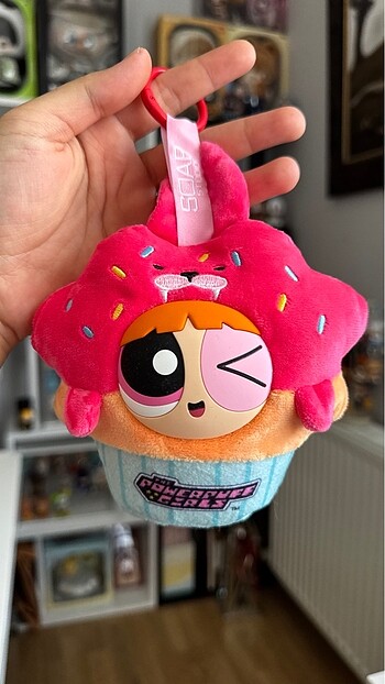 PowerpuffGirl Blossom Plush Pendant