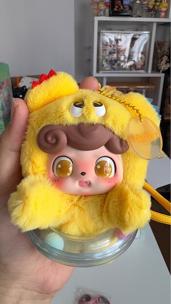 QKID Figure Plush Pendant YELLOW