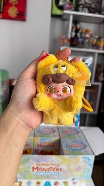 Beden QKID Figure Plush Pendant YELLOW
