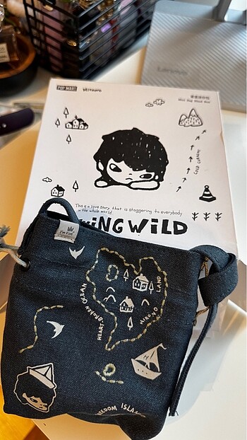 Popmart Hirono Blue Bag