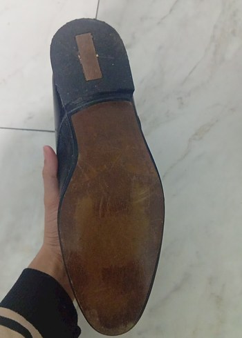 Siyah Erkek Klasik Bağcıklı Ayakkabı - Görsel 3