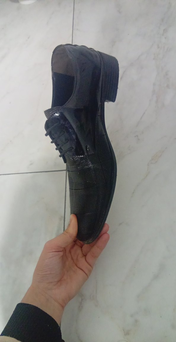 Siyah Erkek Klasik Bağcıklı Ayakkabı - Görsel 2