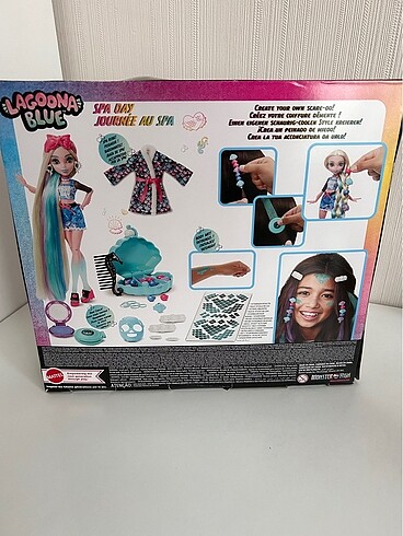 Beden Renk Monster High Lagoona Spa Day sıfır orijinal ürün