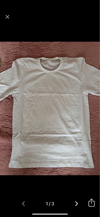 Pollito 13-14 yaş beyaz düz tshirt sıfır