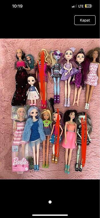 Monster High oyuncak bebek