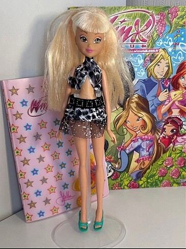 Winx Stella orijinal restyled bebek