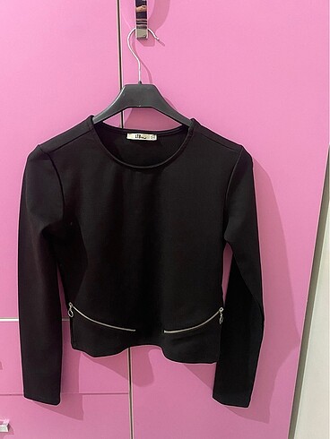 Ltb Uzun Kollu Bluz Siyah. XS