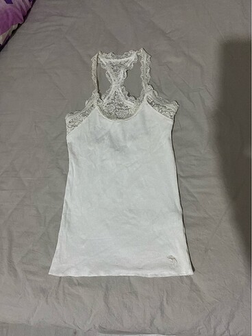 Abercrombie & Fitch Beyaz Dantelli Atlet