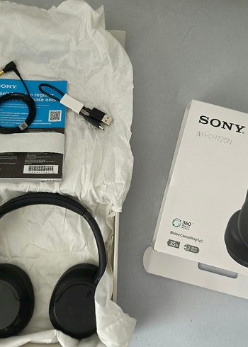 Çok Az Kullanılmış Sony WH-CH72ON
