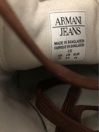 44 Beden kahverengi Renk Armani Jeans