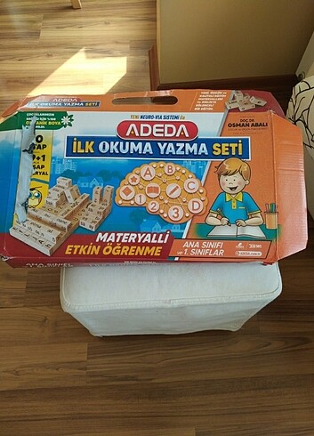 Adeda okuma yazma seti