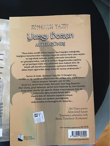  Beden Bitmeyen Yazıt Alter Güneş