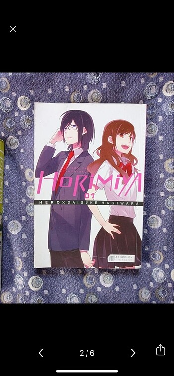 Horimiya Manga 1 ve 2