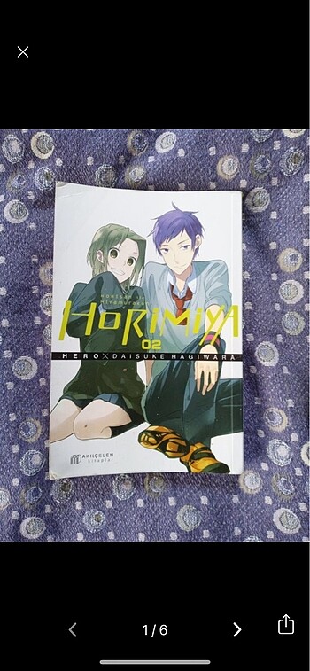 Beden Renk Horimiya Manga 1 ve 2