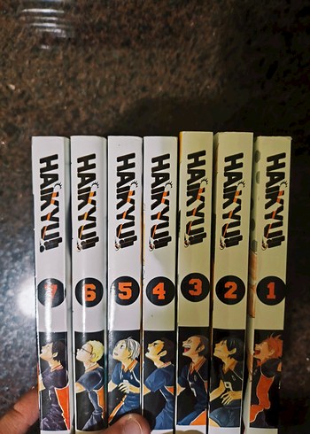Beden Haikyuu Manga Seti 1-7 Cilt