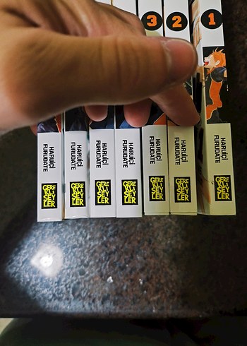 Haikyuu Manga Seti 1-7 Cilt
