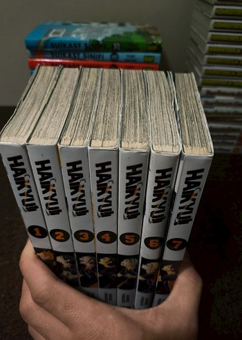 Haikyuu Manga Seti 1-7 Cilt
