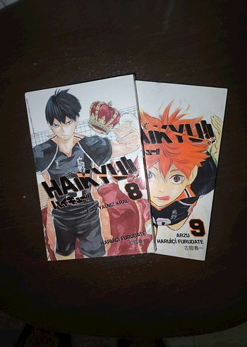 Haikyuu! Cilt 8 ve 9 Manga Seti