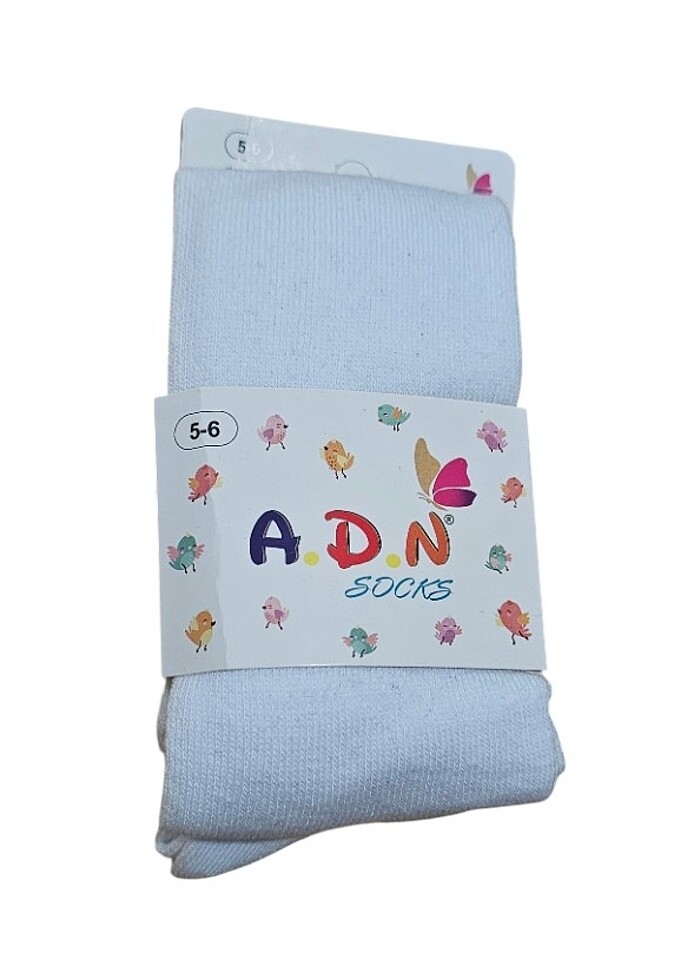 3 adet 3 renk 5/6 yaş koton külotlu çorap  - Görsel 2