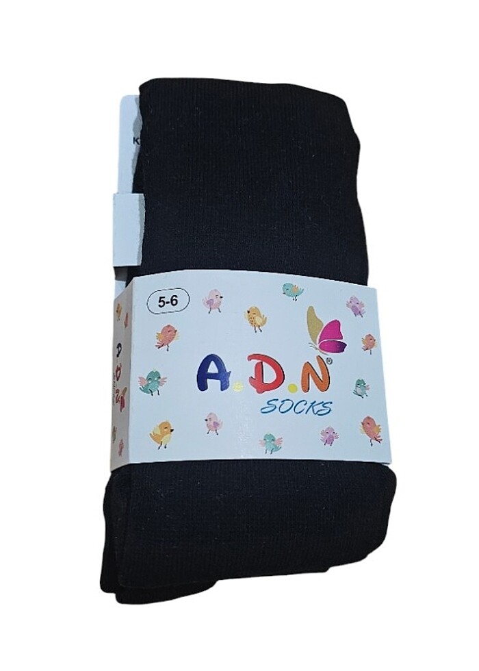 3 adet 3 renk 5/6 yaş koton külotlu çorap  - Görsel 4