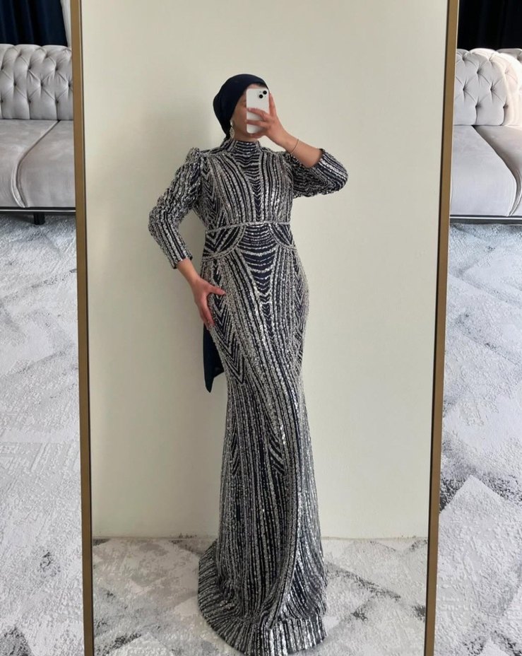 Tesettür abiye(satılık) - Görsel 3