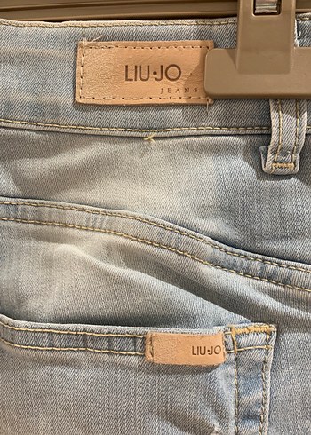 34 Beden Gri Kadın Bol Kesim Denim Pantolon