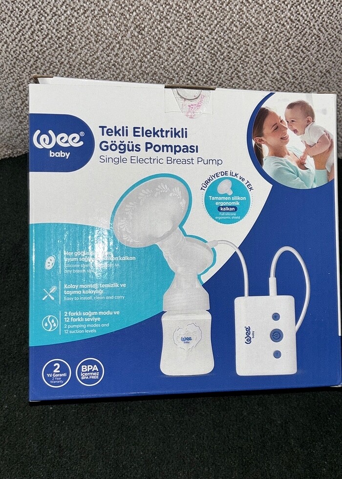 Wee baby süt sağma pompası - Görsel 4