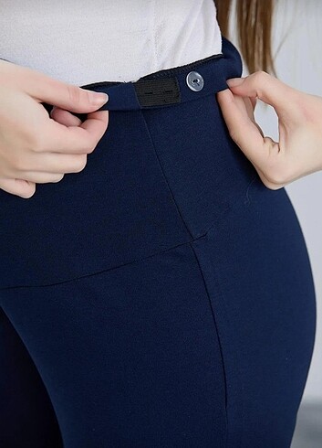 İspanyol Paça Hamile İki İplik Penye Pantolon - Görsel 4