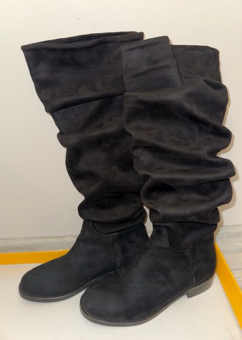 Süet Kadın Çizme - Görsel 2