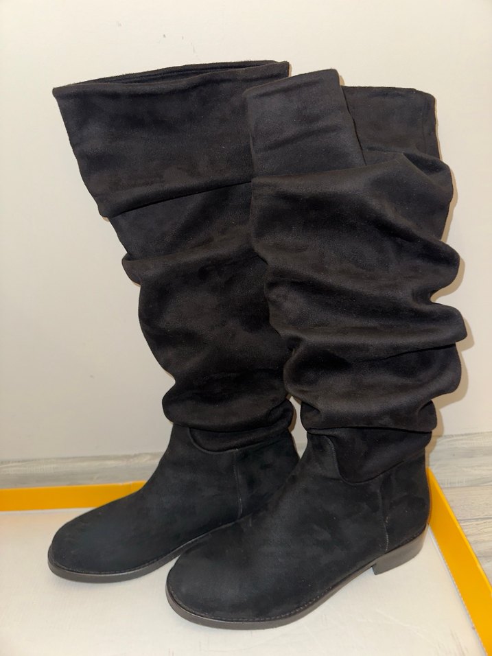 Süet Kadın Çizme - Görsel 2