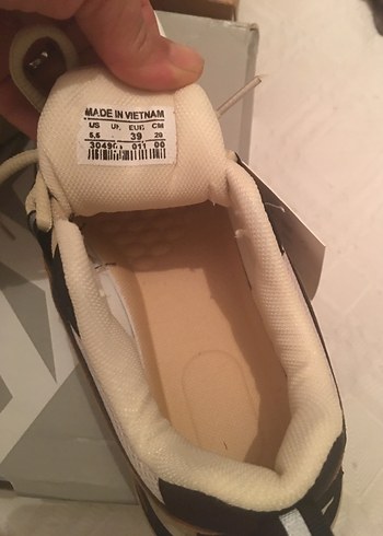 39 Beden kahverengi Renk Nike Kadın Spor Ayakkabı - Kahverengi, Bağcıklı