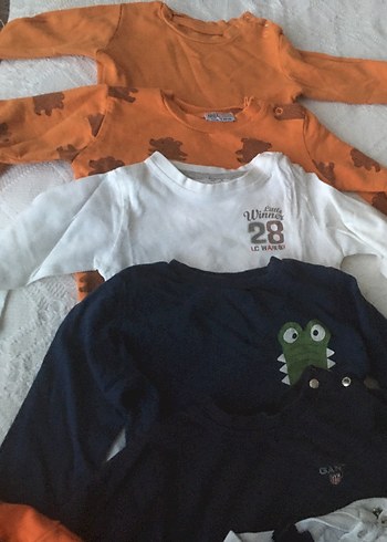 Çocuk Kıyafeti 6/9 aylik 9 adet - Görsel 3