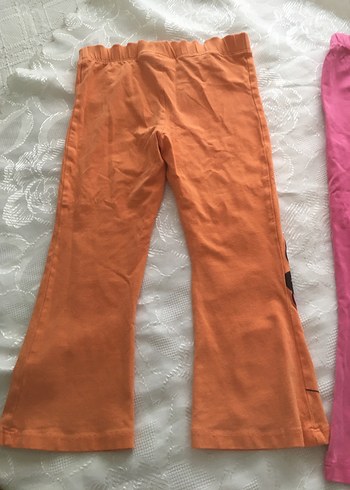 Kız Çocuk Elastik Bel Baskılı Tayt 2 li fiyat 3/4 yaş - Görsel 6