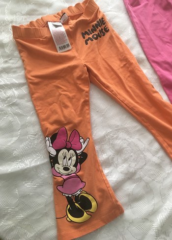 Kız Çocuk Elastik Bel Baskılı Tayt 2 li fiyat 3/4 yaş - Görsel 9