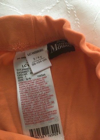 Kız Çocuk Elastik Bel Baskılı Tayt 2 li fiyat 3/4 yaş - Görsel 8