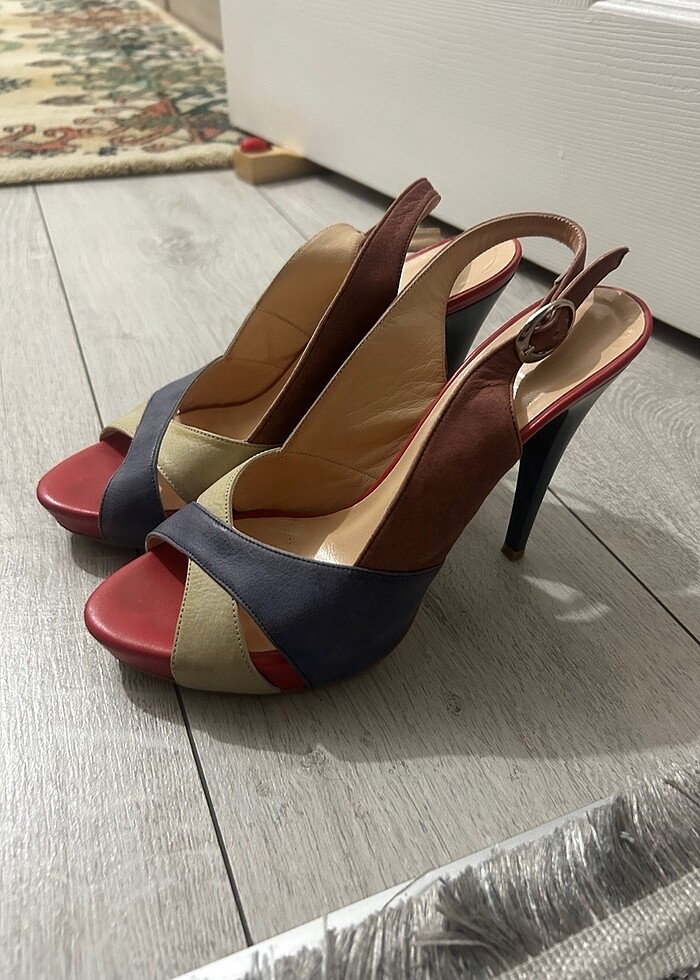 Divarese topuklu ayakkabı 36 numara - Görsel 4