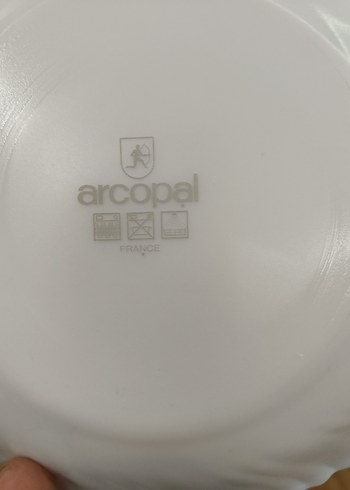 Arcopal france Mavi Pastel Çiçek Desenli Tabak - Görsel 4