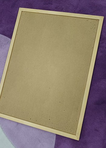 Bej Renkli Büyük Mantar Pano - Görsel 2