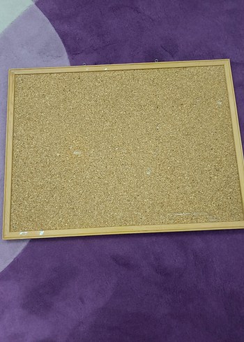 Bej Renkli Büyük Mantar Pano - Görsel 3