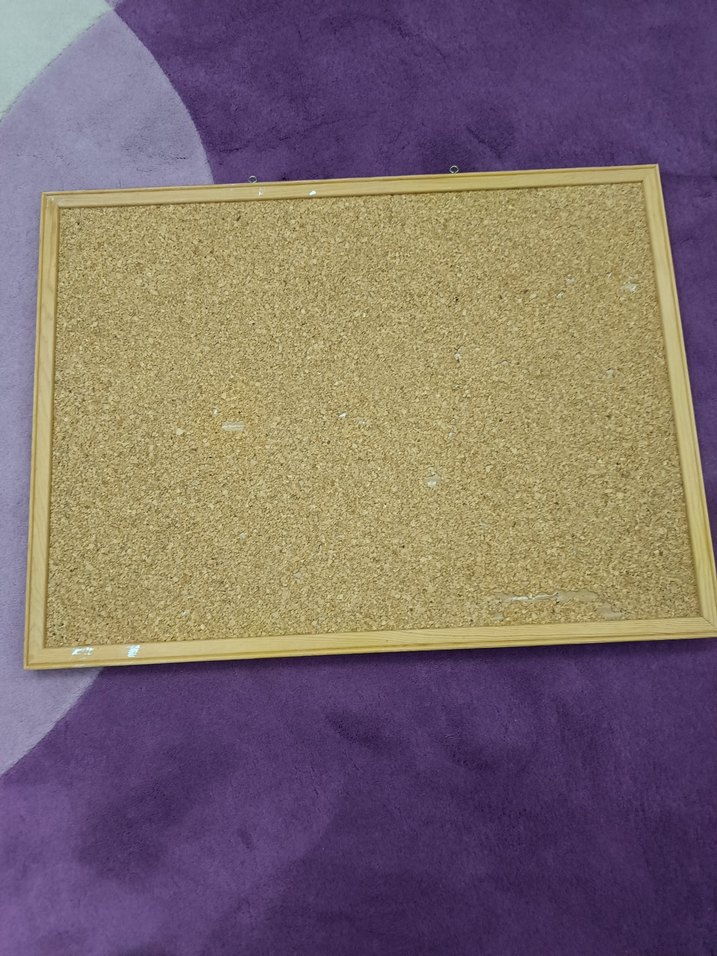 Bej Renkli Büyük Mantar Pano - Görsel 3