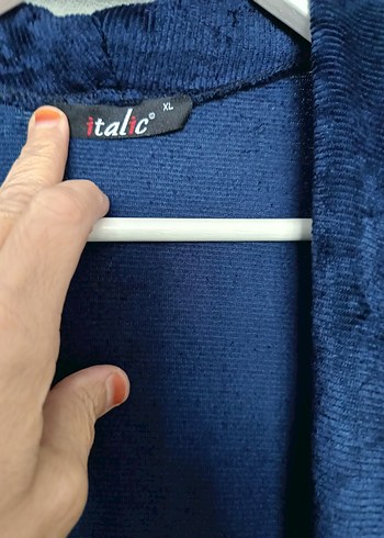 Navy Midi Kadın Bohem bluz - Görsel 2