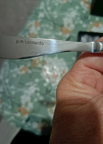 Bej ve Gri Renkli yemek bıçak Seti - Görsel 4