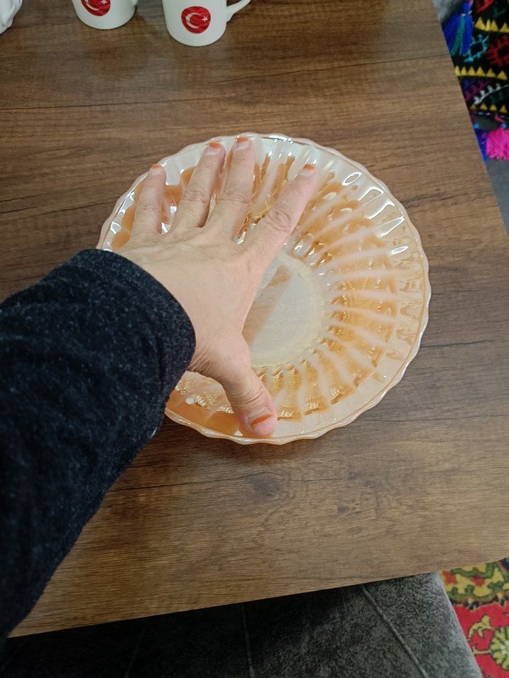 antika derin tabak - Görsel 5