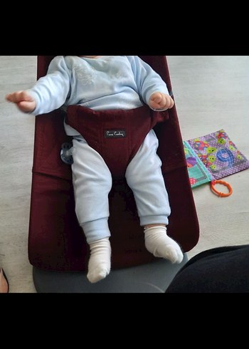 Bordo Bebek Yüksek Sandalyesi - Görsel 2