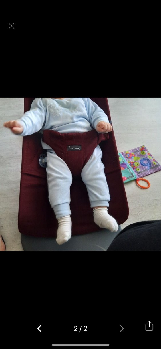 Bordo Bebek Yüksek Sandalyesi - Görsel 2