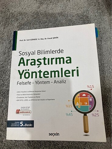 Sosyal Bilimlerde Araştırma Yöntemleri - Sait Gürbüz