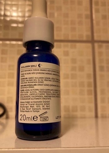 Herbaderm Gece Onarıcı Göz Serumu - Görsel 2