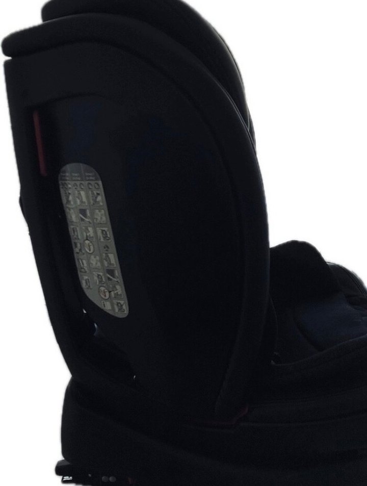 KRAFT Techno Signal 9 - 36 kg Oto Koltuğu Siyah Denim - Görsel 3