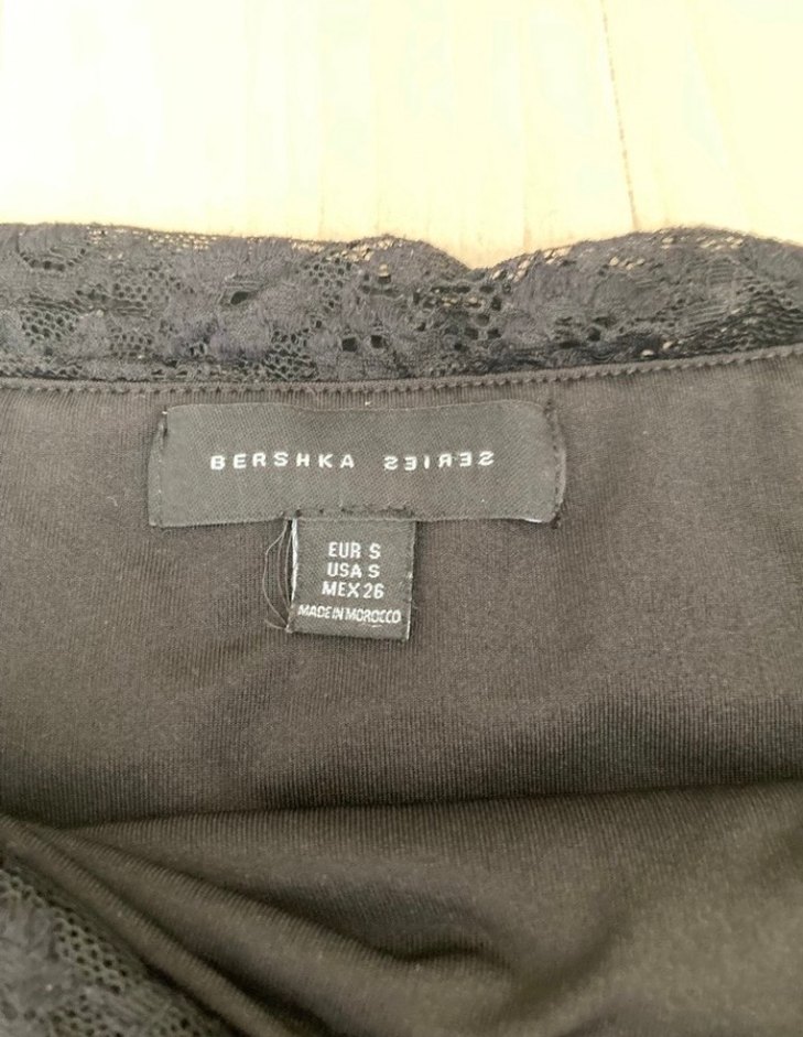 Siyah Dantel Kadın Wrap Üst - Görsel 5